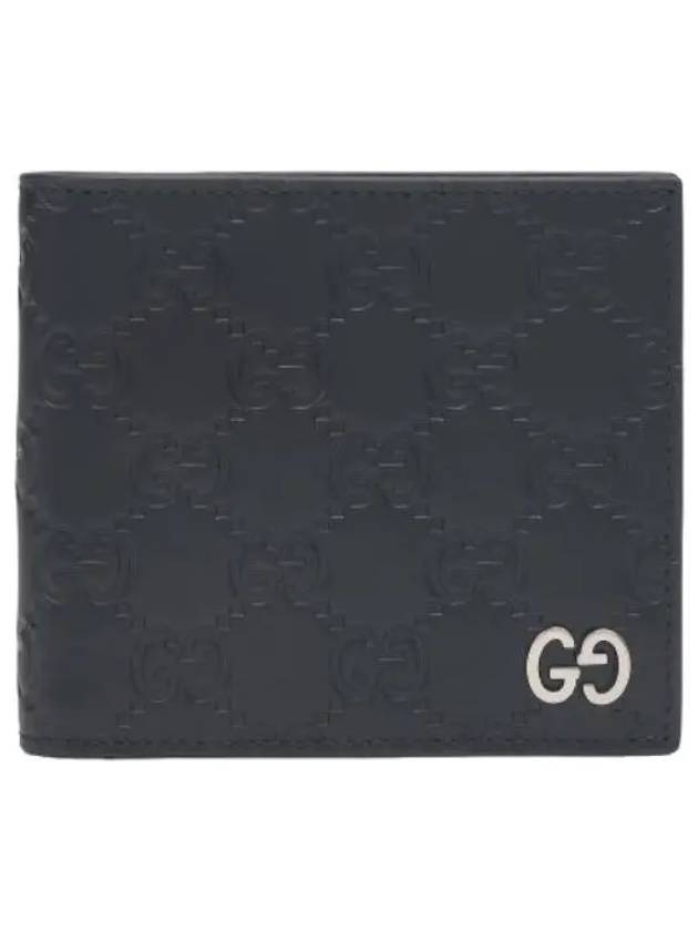 Signature half wallet black - GUCCI - BALAAN 1