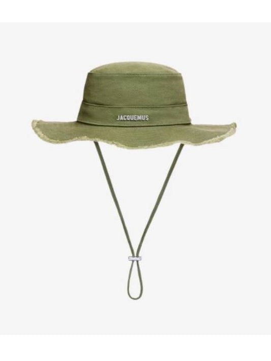 Le Bob Artichaut Cotton Bucket Hat Khaki - JACQUEMUS - BALAAN 2