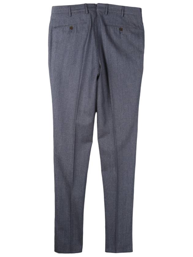 Gentleman fit wool cashmere gray pants - PT TORINO - BALAAN 4