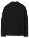 Wappen Patch Crew Neck Knit Top Black - STONE ISLAND - BALAAN 3