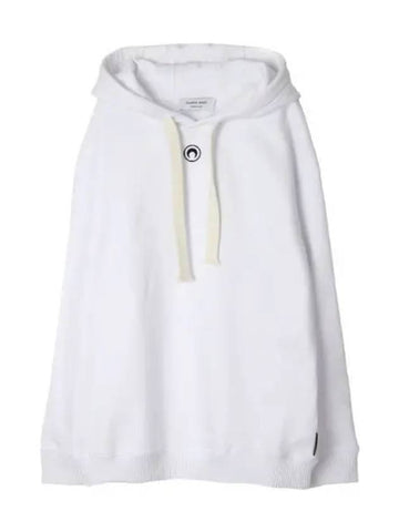 short sleeve tshirt logo hoodie - MARINE SERRE - BALAAN 1