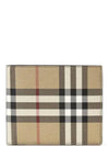 Check Half Wallet Beige - BURBERRY - BALAAN 2