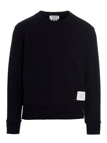 Center Back Stripe Crewneck Sweatshirt Navy - THOM BROWNE - BALAAN 2