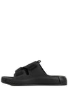 Shadow Strap Slippers Black - STONE ISLAND - BALAAN 3