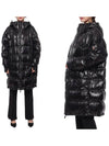 Rochelair Long Down Padded Jacket Black - MONCLER - BALAAN 3