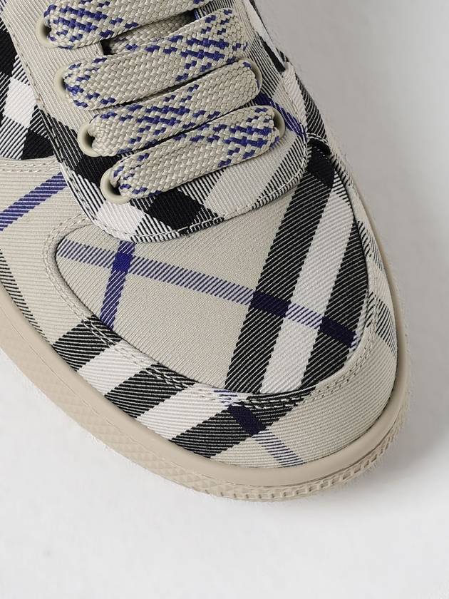 Sneakers Check Burberry in canvas jacquard - BURBERRY - BALAAN 4