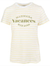 13th Anniversary CAPRERA Striped Logo T Shirt 19411022 001 - MAX MARA - BALAAN 2