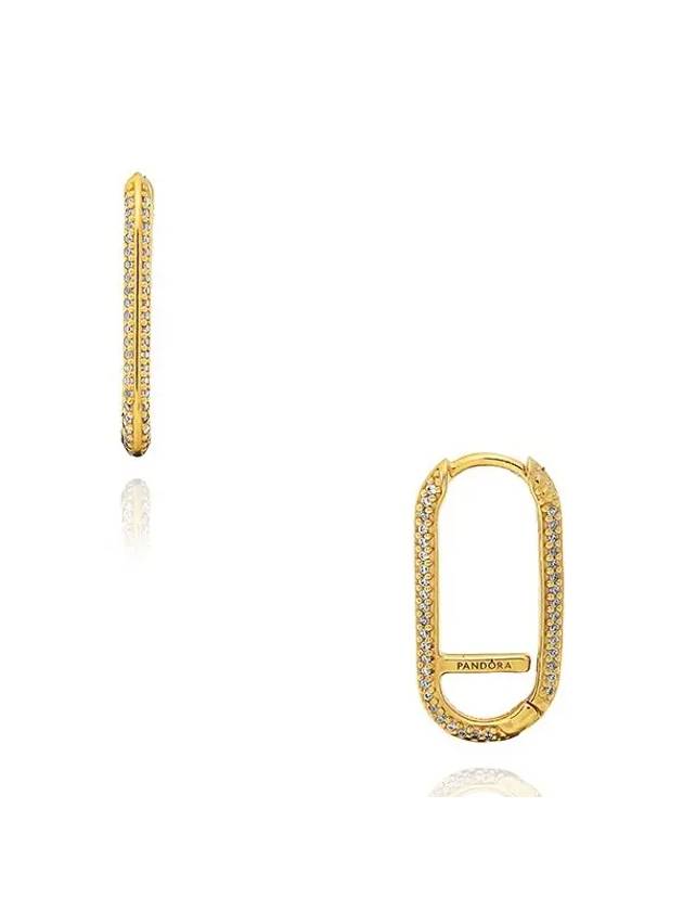 262796C01 Me Extended Pave Link Single Earring - PANDORA - BALAAN 3