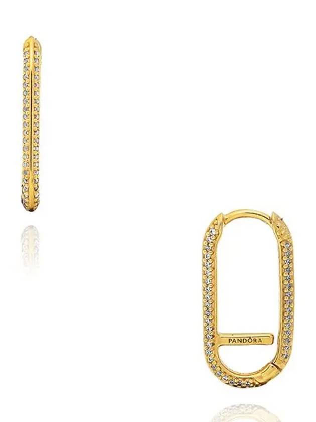 262796C01 Me Extended Pave Link Single Earring - PANDORA - BALAAN 1