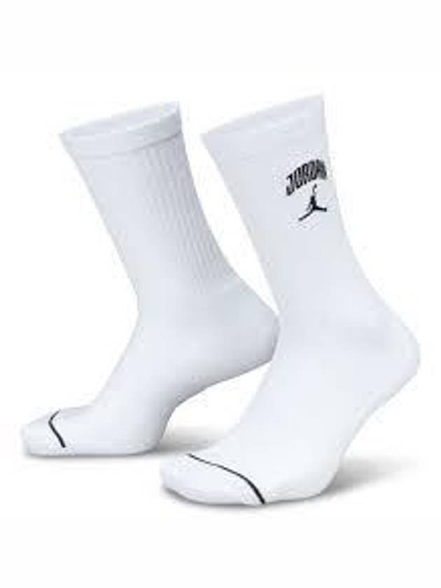 Jordan Everyday Crew Socks White - NIKE - BALAAN 2