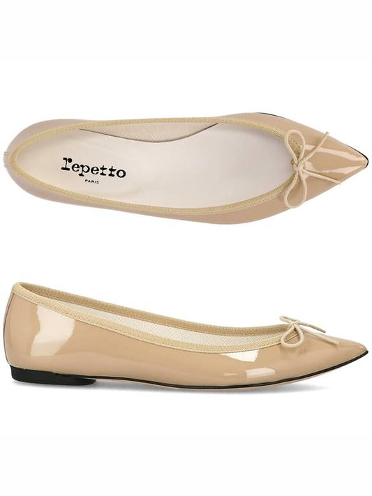 Women's Bridget Flat Shoes Beige - REPETTO - BALAAN 2