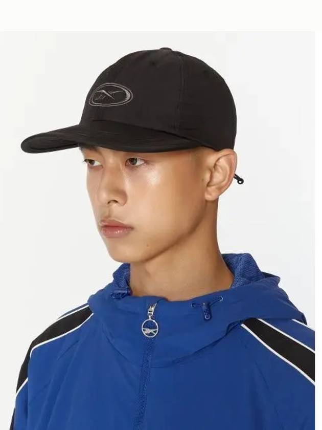 Circle nylon ball cap black - REEBOK - BALAAN 1