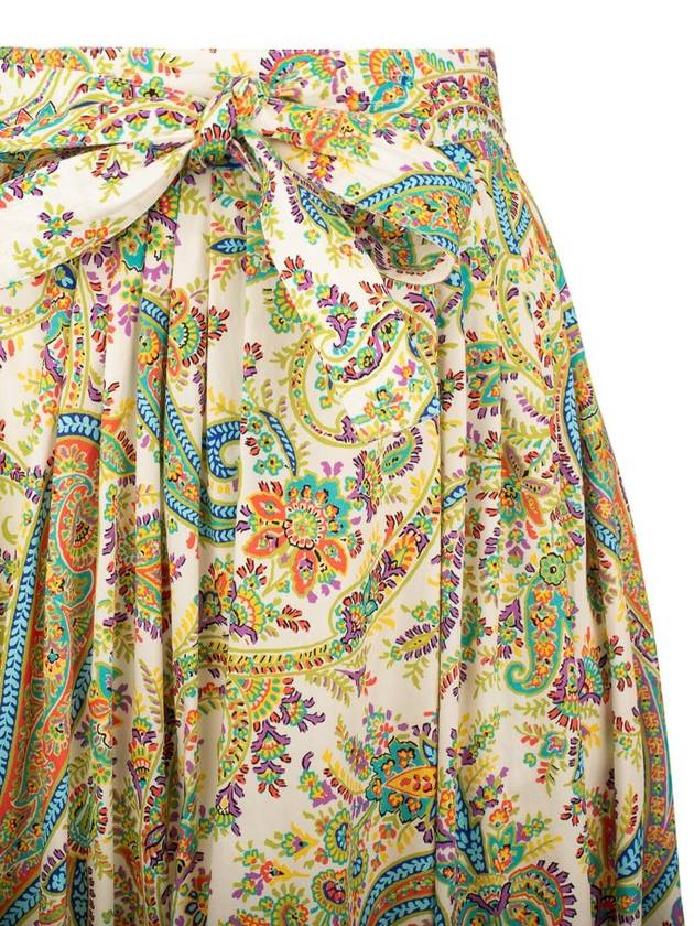 Etro Skirt With Paisley Print - ETRO - BALAAN 3