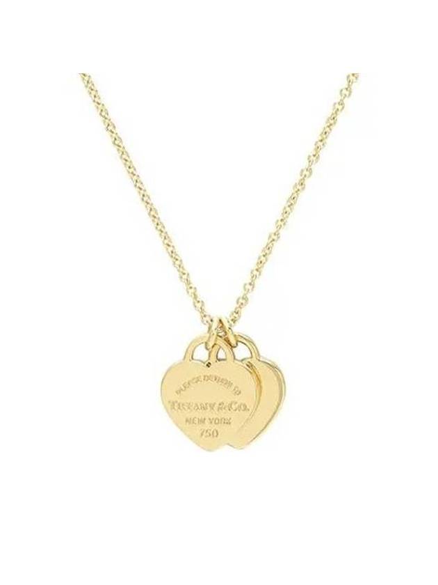 Women s Pendant Return Truck Debre Heart Mini Necklace Gold - TIFFANY & CO. - BALAAN 1