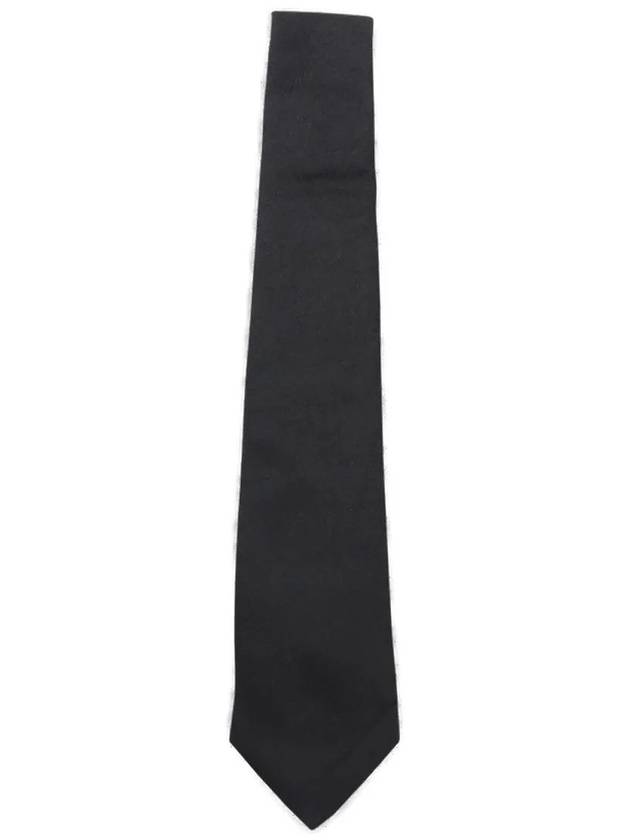 Barocco Jacquard Silk Tie Black - VERSACE - BALAAN 2