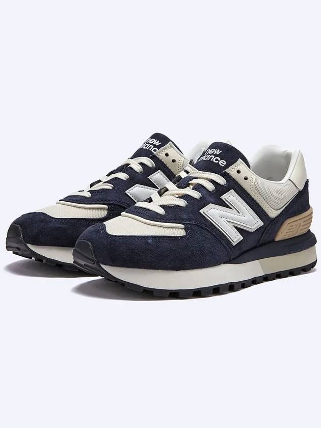 574 Legacy Low Top Sneakers Navy - NEW BALANCE - BALAAN 2