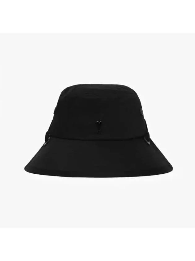 UHA233 CO0009 001 De Coeur Heart Logo String Bucket Hat - AMI - BALAAN 2