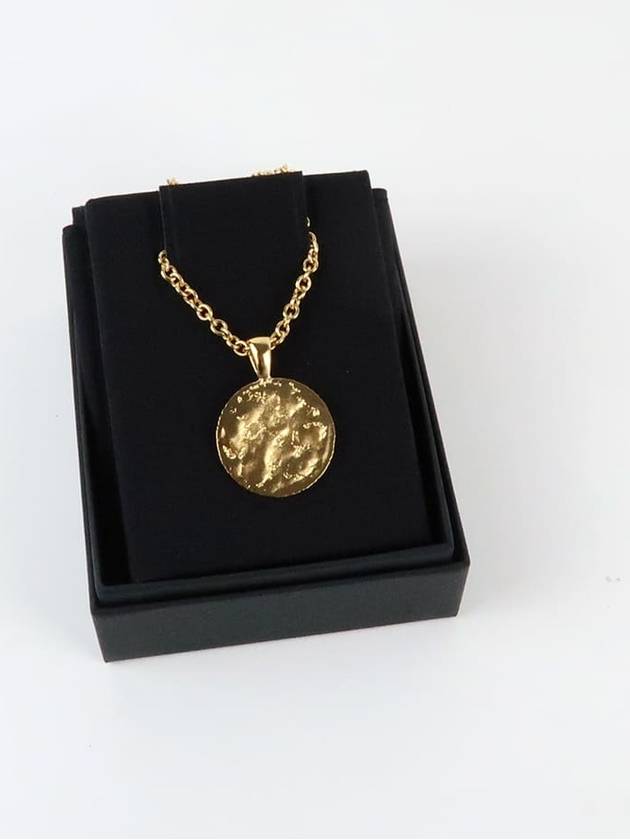 CC logo pendant necklace gold - CHANEL - BALAAN 4