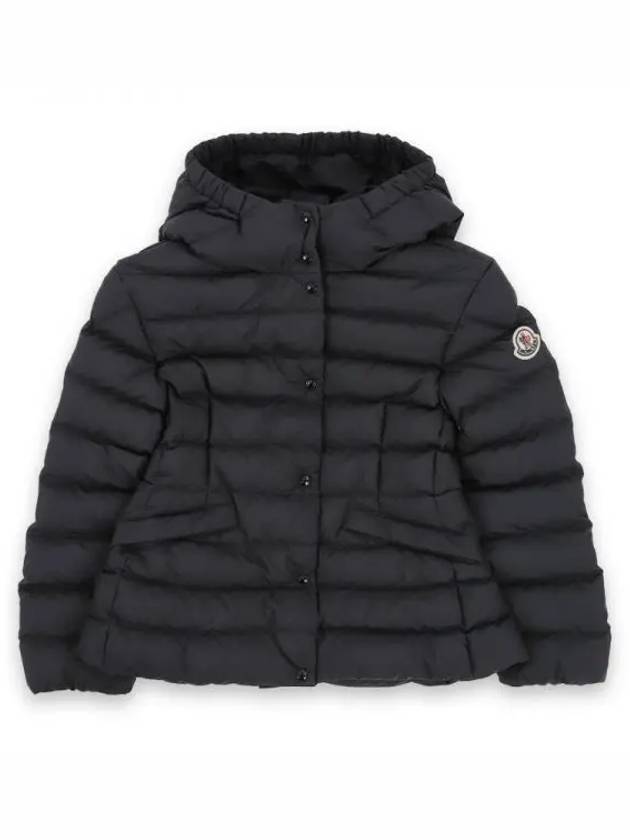 Kids EGISTO logo patch down padded jacket black 1A00005 54A81 999 1064437 - MONCLER - BALAAN 1