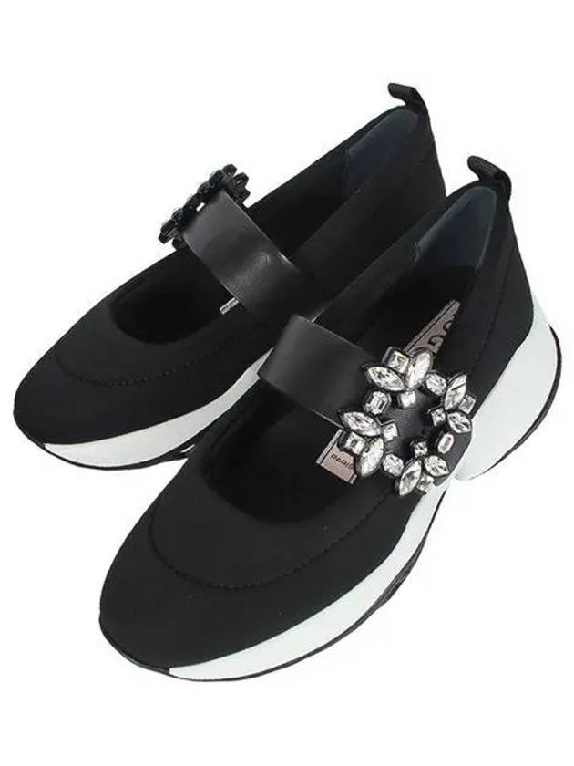 Viv Run Street Buckle Hybrid Flat Black - ROGER VIVIER - BALAAN 2