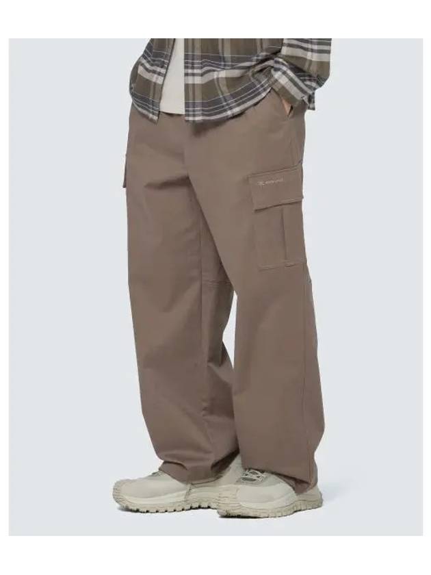 Cland Wide Cargo Pants Cocoa S24FMDPT92 - SNOW PEAK - BALAAN 1