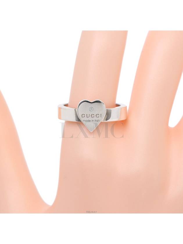 Trademark Silver Heart Ring No 12 223867 - GUCCI - BALAAN 5