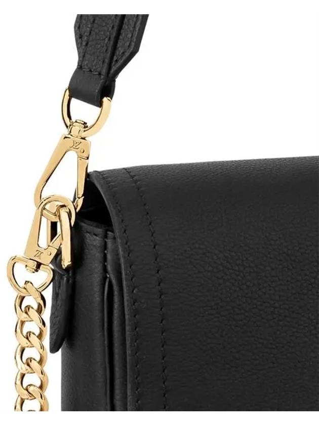 Lockme Tender Shoulder Bag Black - LOUIS VUITTON - BALAAN 6