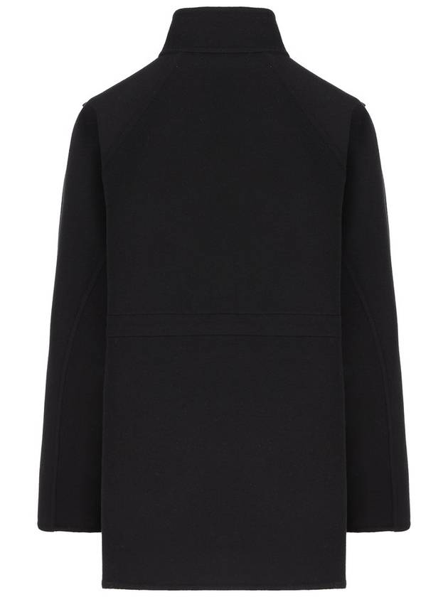 Wool Jacket Black - FENDI - BALAAN 3