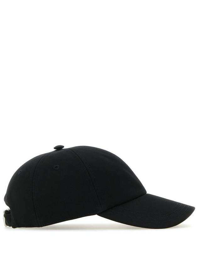 Check Lining Base Ball Cap Black - BURBERRY - BALAAN 3