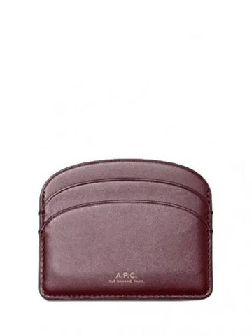 Half Moon Card Holder Women s Wallet - A.P.C. - BALAAN 1