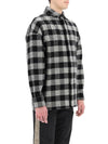 Checked over shirt jacket PMGA079F 21FAB002 - PALM ANGELS - BALAAN 4