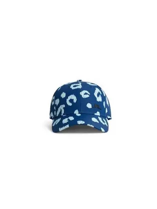 Jim Print Ball Cap Savanna Estate Blue - J.LINDEBERG - BALAAN 2