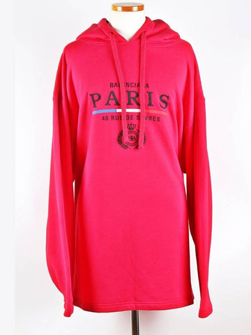 Paris logo hooded sweatshirt - BALENCIAGA - BALAAN 1