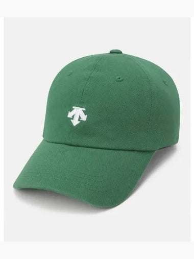 Sports Basic Spirit Logo Ball Cap Green SP323UCP71 - DESCENTE - BALAAN 1