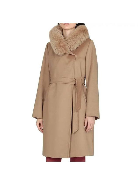 Women's Mango Mango Single Coat Beige - MAX MARA - BALAAN 2