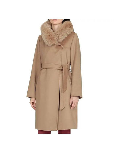 Women's Mango Mango Single Coat Beige - MAX MARA - BALAAN 1