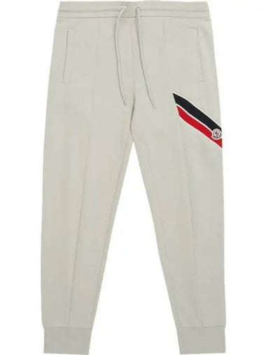 8H00001 89A8F 265 3 color trimming sweatpants - MONCLER - BALAAN 1