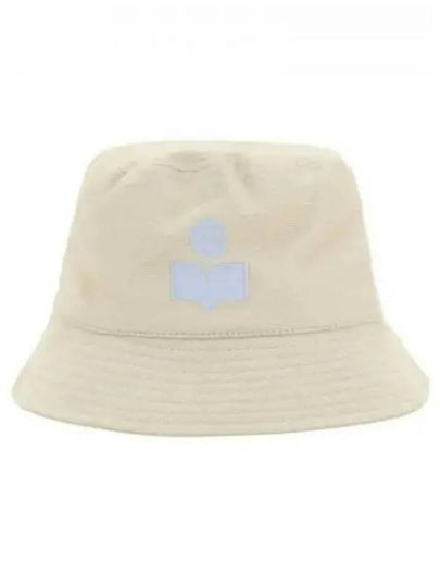 Haley Embroidered Logo Bucket Hat Ivory - ISABEL MARANT - BALAAN 2