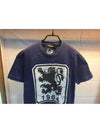 Men's Front Pocket 1964 Lion Printing Short Sleeve TShirt S71GD0518 S22427 470 - DSQUARED2 - BALAAN 3