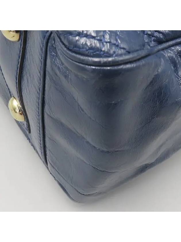 Blue patent quilted tote bag - MARC JACOBS - BALAAN 3