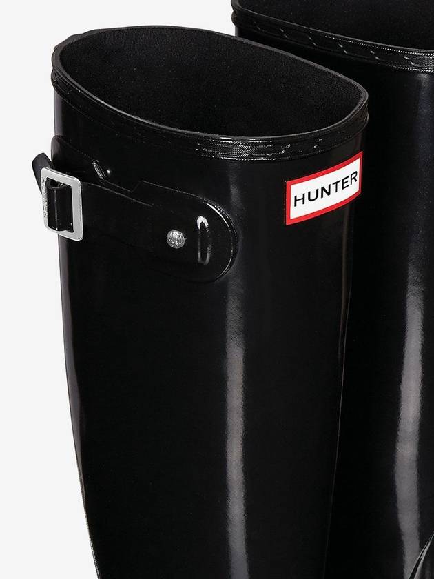 Original Tall Gloss Rain Boots Black - HUNTER - BALAAN 5