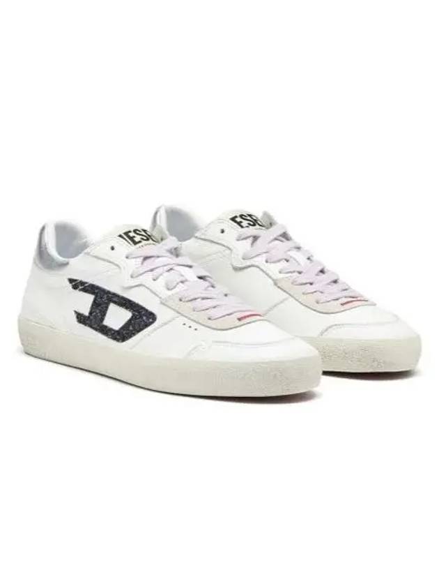 S Leroji Roe W Leather Low Top Sneakers White - DIESEL - BALAAN 2