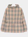 Kids Vintage Check Hooded Jacket Archive Beige - BURBERRY - BALAAN 2