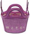 Rattan Micro Tropicalia Cross Bag Purple - MARNI - BALAAN 2