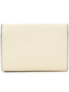 Saffiano Color Block Tri-Fold Half Wallet Blue - MARNI - BALAAN 3