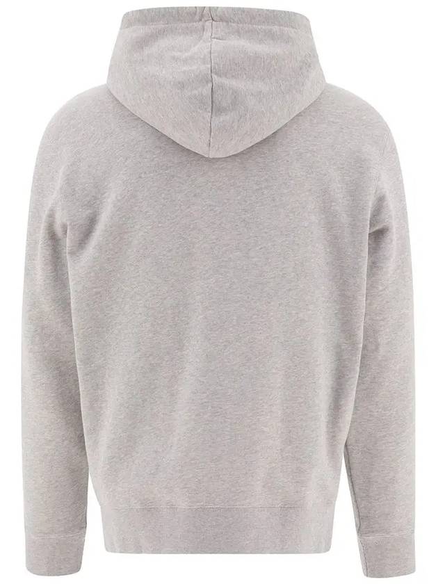 Fox Head Patch Regular Hoodie Grey - MAISON KITSUNE - BALAAN 3