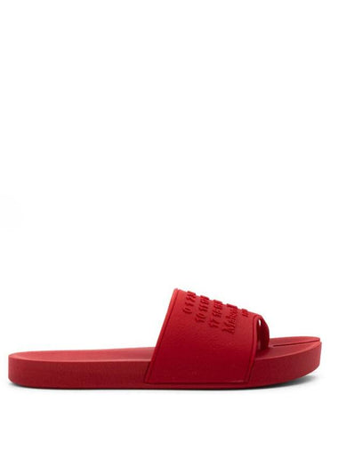 Tabi Number Slippers Red - MAISON MARGIELA - BALAAN 1