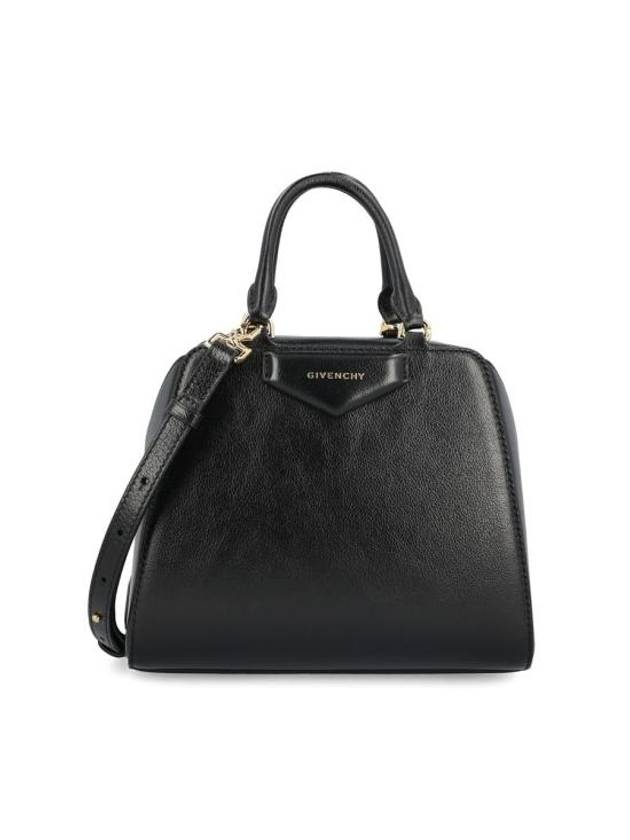 Antigona Cube Leather Mini Bag Black - GIVENCHY - BALAAN 1