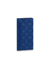 Brazza Damier Long Wallet Blue - LOUIS VUITTON - BALAAN 1