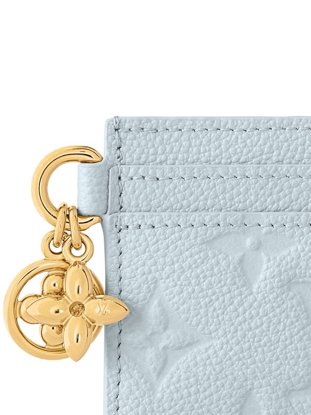 LV Charm Empreinte Monogram Card Wallet Blue - LOUIS VUITTON - BALAAN 6